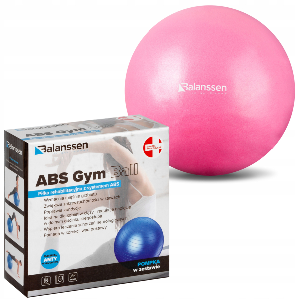 Piłka fitness rehabilitacyjna 25 cm – Gimnastyczna